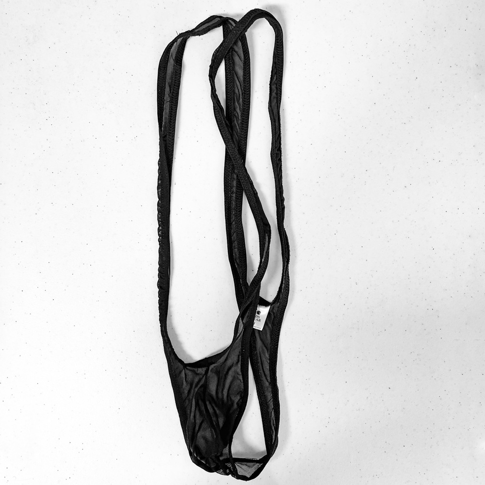 NDS Wear Men's Sheer Bodysuit Thong - Picture 3 of 8